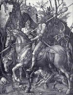 Albrecht Durer - The Knight  Death And The Devil
