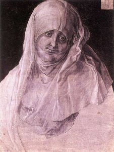 Agnes Dürer as St Anne