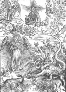 The Revelation of St John, 12. The Sea Monster and the Beast with the Lamb's Horn