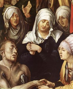 Lamentation for Christ (detail)