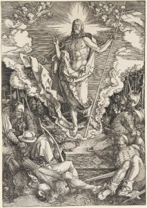 The Resurrection, from The Small Woodcut Passion