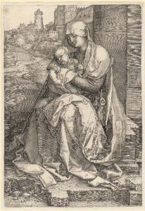 The Virgin and Child seated by a Tree