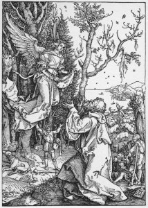 Joachim and the Angel, from The Life of the Virgin