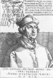 Cardinal Albrecht of Brandenburg (The Small Cardina)