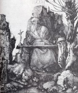 St  Jerome By The Pollard Willow