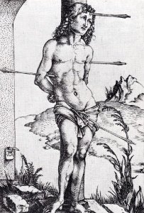 St  Sebastian At The Column