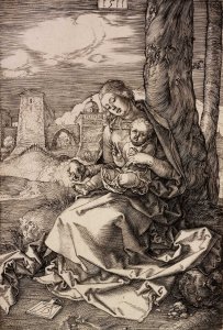 The Virgin and Child with a Pear