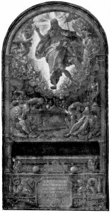 Design for the Fugger Chapel in Augsburg resurrection of Christ