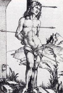 St. Sebastian At The Column