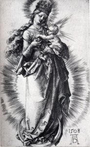 The Virgin On The Crescent With A Crown Of Stars (First State)