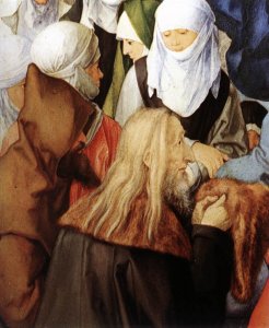 The Adoration of the Trinity (detail 2)