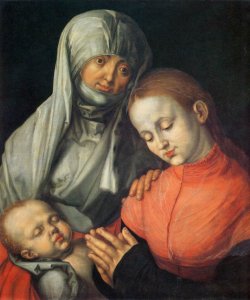 St Anne with the Virgin and Child