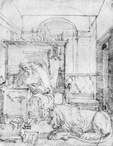 St. Jerome In His Study