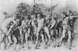 Bacchanal with Silenus